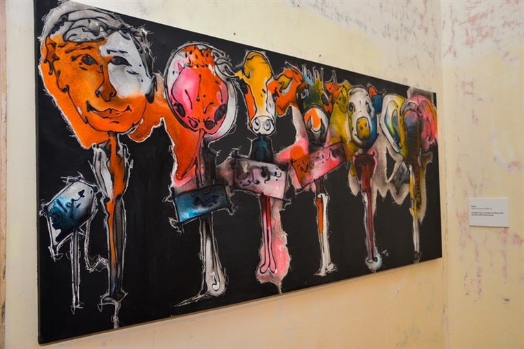 Paula Chahine's exhibition The Way it is 
